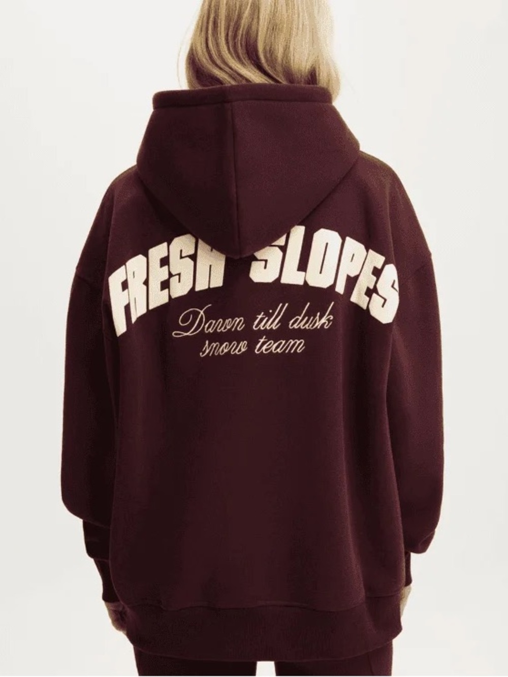 cotton on maroon hoodie